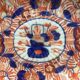 Pair of small oval dishes forming Japanese Imari porcelain raviers