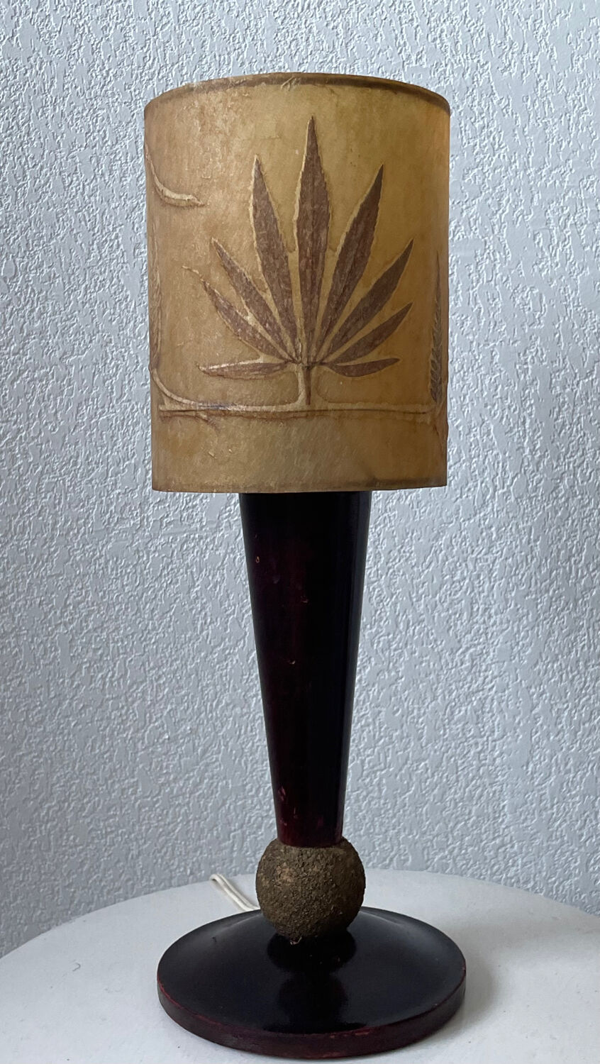 Vintage 60s bohemian lamp