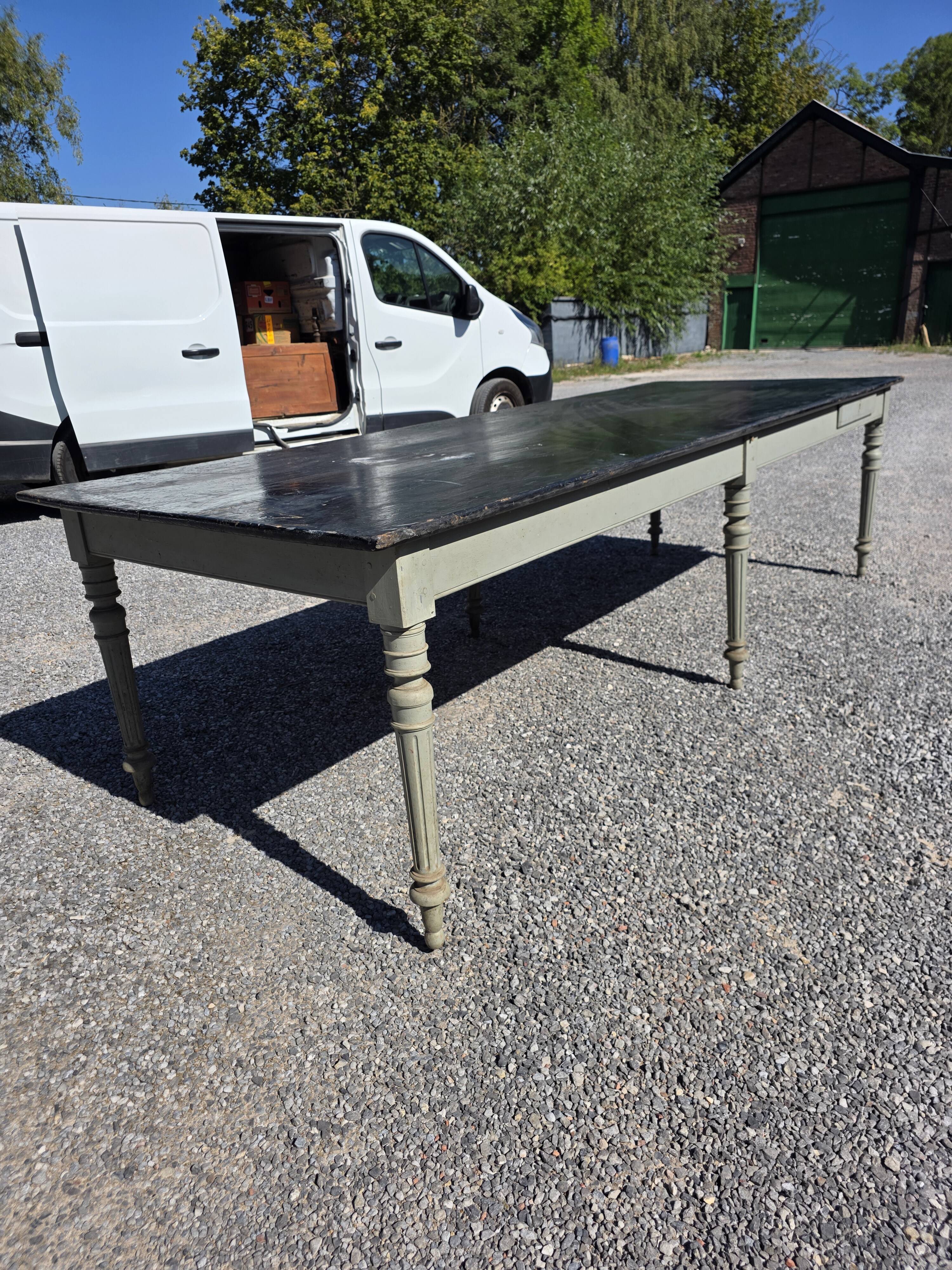 Old farmhouse table, 300 × 108cm