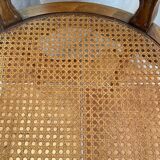 Louis XV style caned armchair