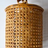Rattan suspension light