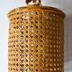 Rattan suspension light