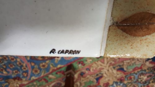 Table low "pagoda" Roger Capron 1960