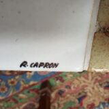 Table low "pagoda" Roger Capron 1960