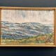 Mid Century Oil On Canvas Landscape By Unknown Artist Vintage & Framed – 33 × 22 Cm