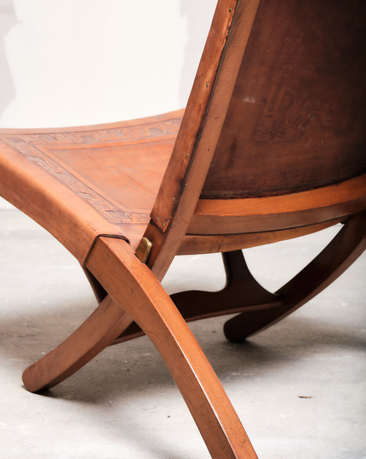 Set of 4 Angel’s Pazmino folding chairs, 1960’s