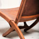 Set of 4 Angel’s Pazmino folding chairs, 1960’s