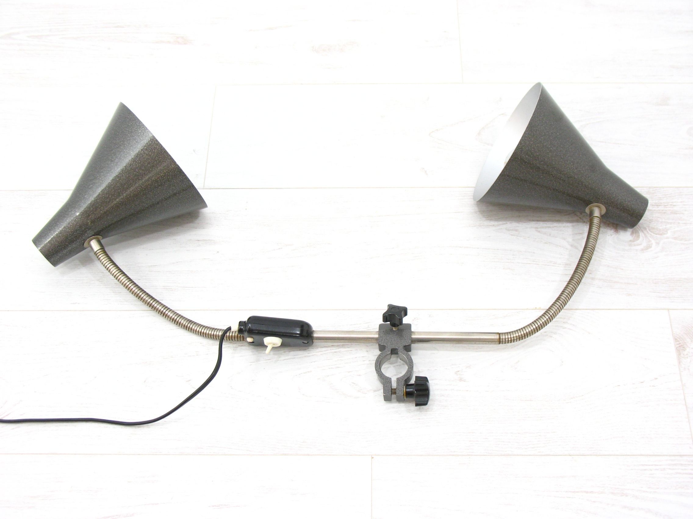 Lampe double de l’architecte années 1970