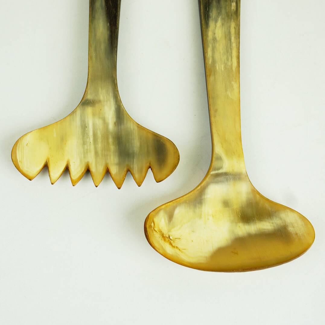 Hagenauer Vienna Horn Salad Servers