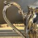 Silver-plated tea and coffee service with tray