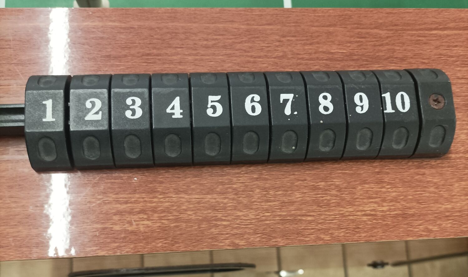 Old table football wood chrome vintage