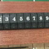 Old table football wood chrome vintage