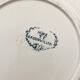 6 ironstone soup plates “Mûre” Badonviller