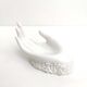 Hand soap holder and porcelain jewelry