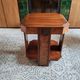Art Deco coffee table in walnut