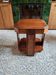 Art Deco coffee table in walnut