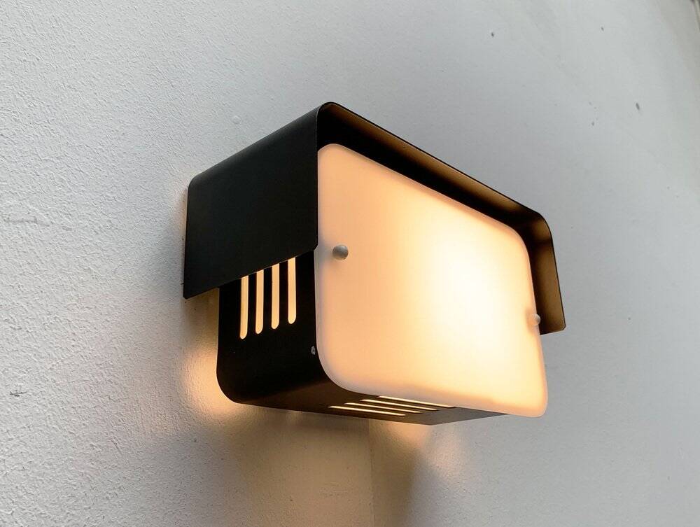 Minimalist wall lamp mid-century space, 1960s