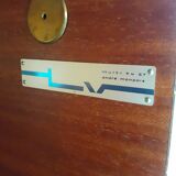 Storage cabinet in rosewood of rio by Andre Monpoix