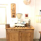 Double-sided grocer counter