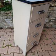 Vintage wooden furniture 4 drawers and formica tops