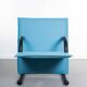 Light blue T-line armchair – Burkhard Vogtherr – Arflex