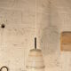 Hanging Lunel Lantern Texture Mid Century