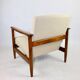 Beige boucle GFM-142 armchair, 1970s