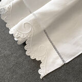 Old embroidered bed linen