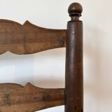 Antique 19th-century country armchair