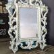 Roberta Wood Baroque Mirror Cimena Torino Italy 29x21 cm