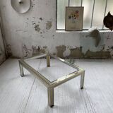 Table basse chrome laiton Romeo Rega