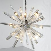 Murano glass Sputnik pendant light, Italy.