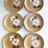 Stoneware dessert plates