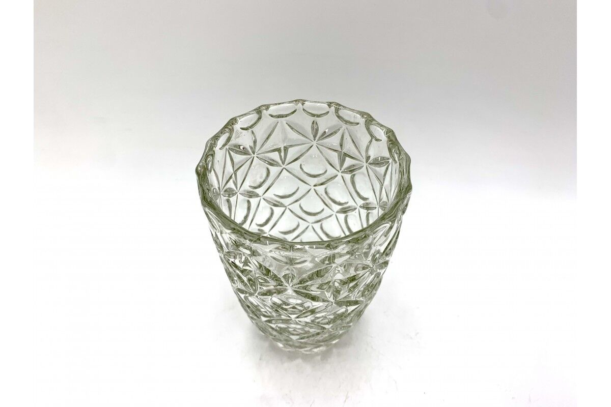 Glass Vase, Poland, 1960s