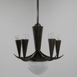 Cubistic Chandelier by IAS, 1910s