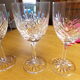 Verres à vins en cristal de Saint Louis