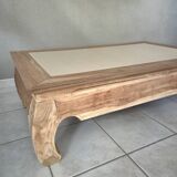 Table basse en manguier