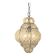 Italian Style Murano Glass Pendant in Transparent