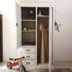 Armoire lingère et penderie 2 portes 3 tiroirs