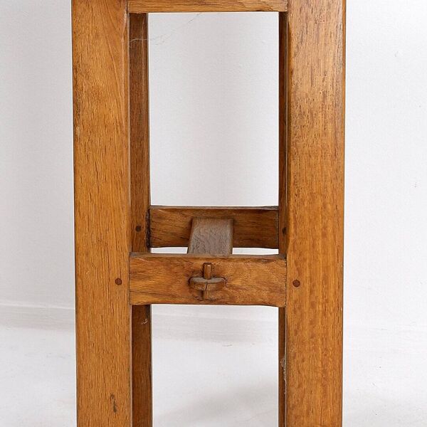 Vintage solid wood side table / Console
