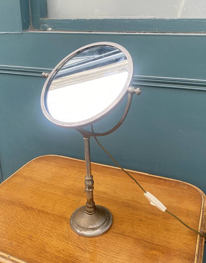 Barber mirror, Brot, backlit, 1960