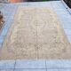 Beige Vintage Floral Carpet sku v623