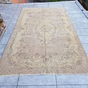 Tapis floral vintage beige sku v623