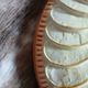 Vintage pie dish in majolica