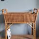 Planter door rattan plant