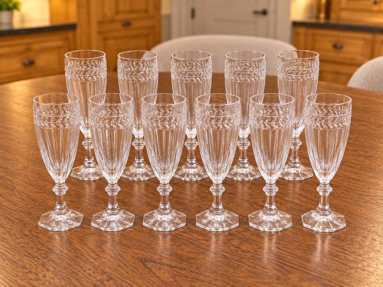 11 champagne flutes Villeroy & Boch Miss Desiree – 18.5 cm