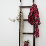 Vintage wooden barn ladder 218 cm