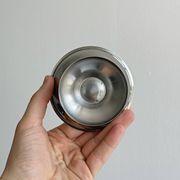 6 coupelles sur pied en inox