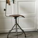Chaise industrielle vintage