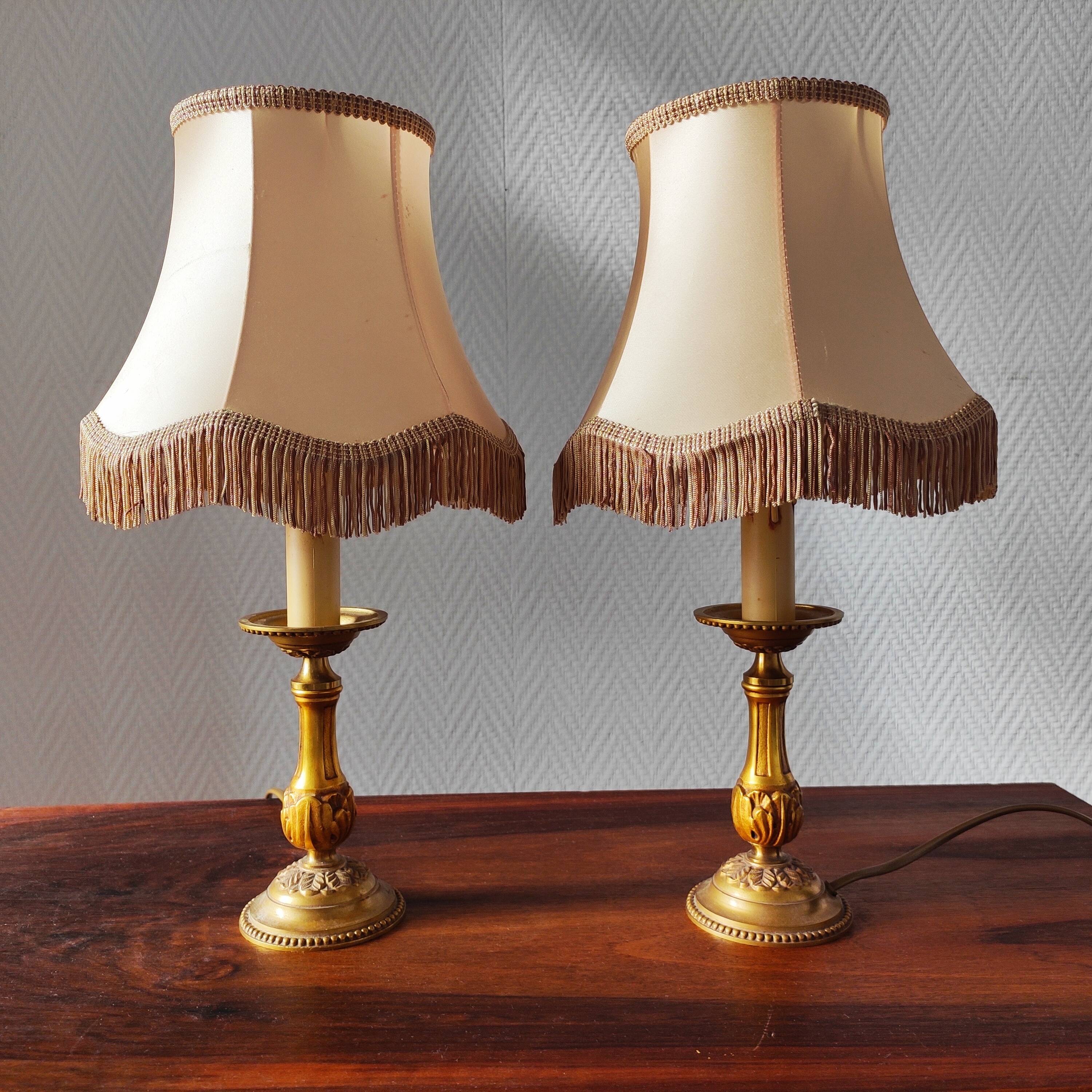 Pair of vintage lamps